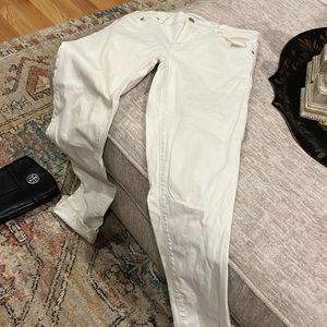 White jeans